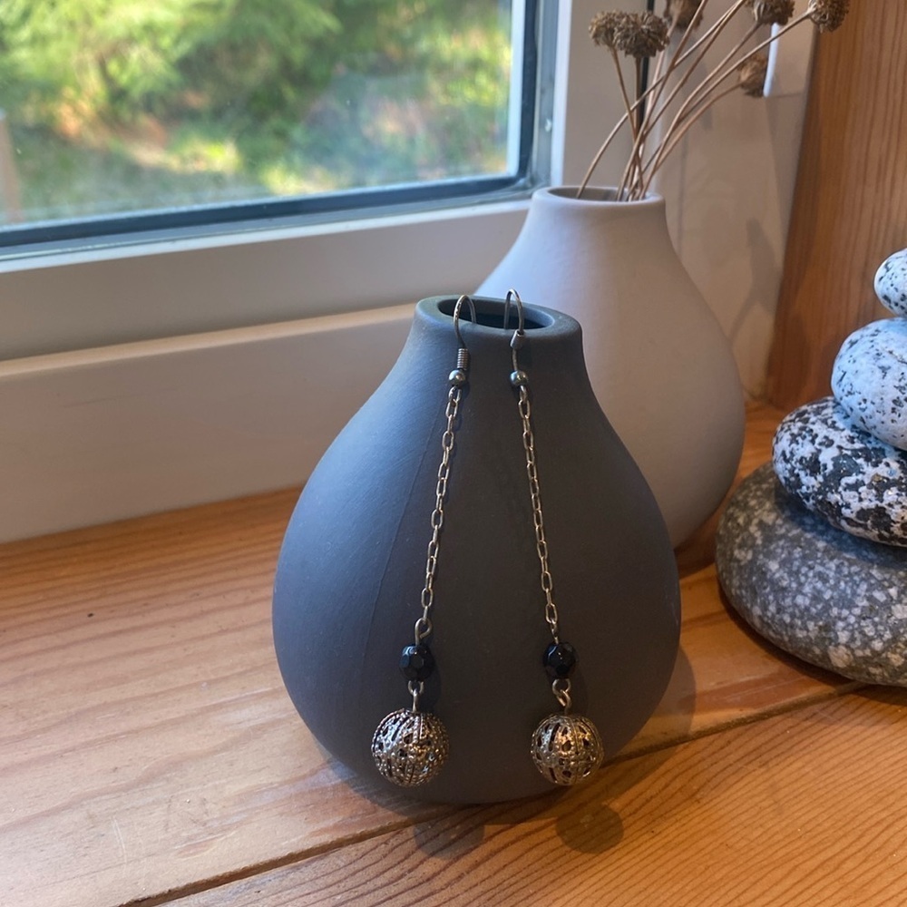 Long earrings